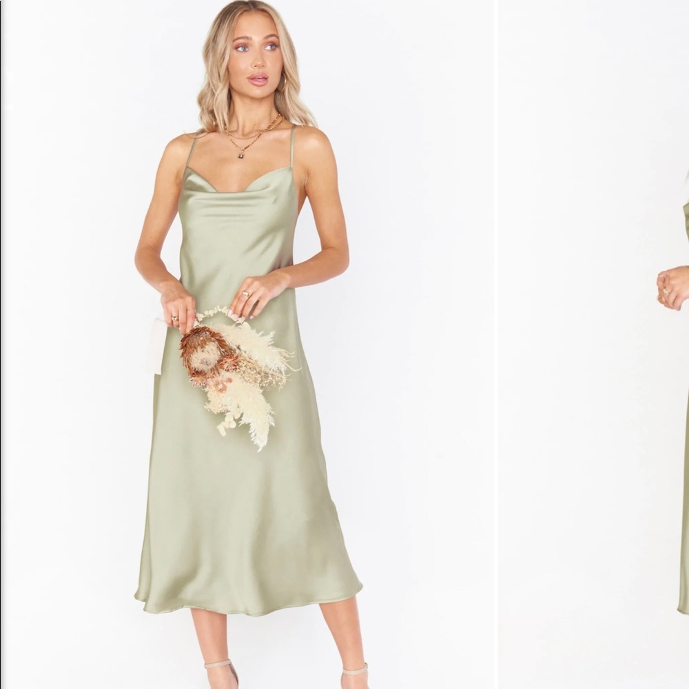 Verona cowl dress